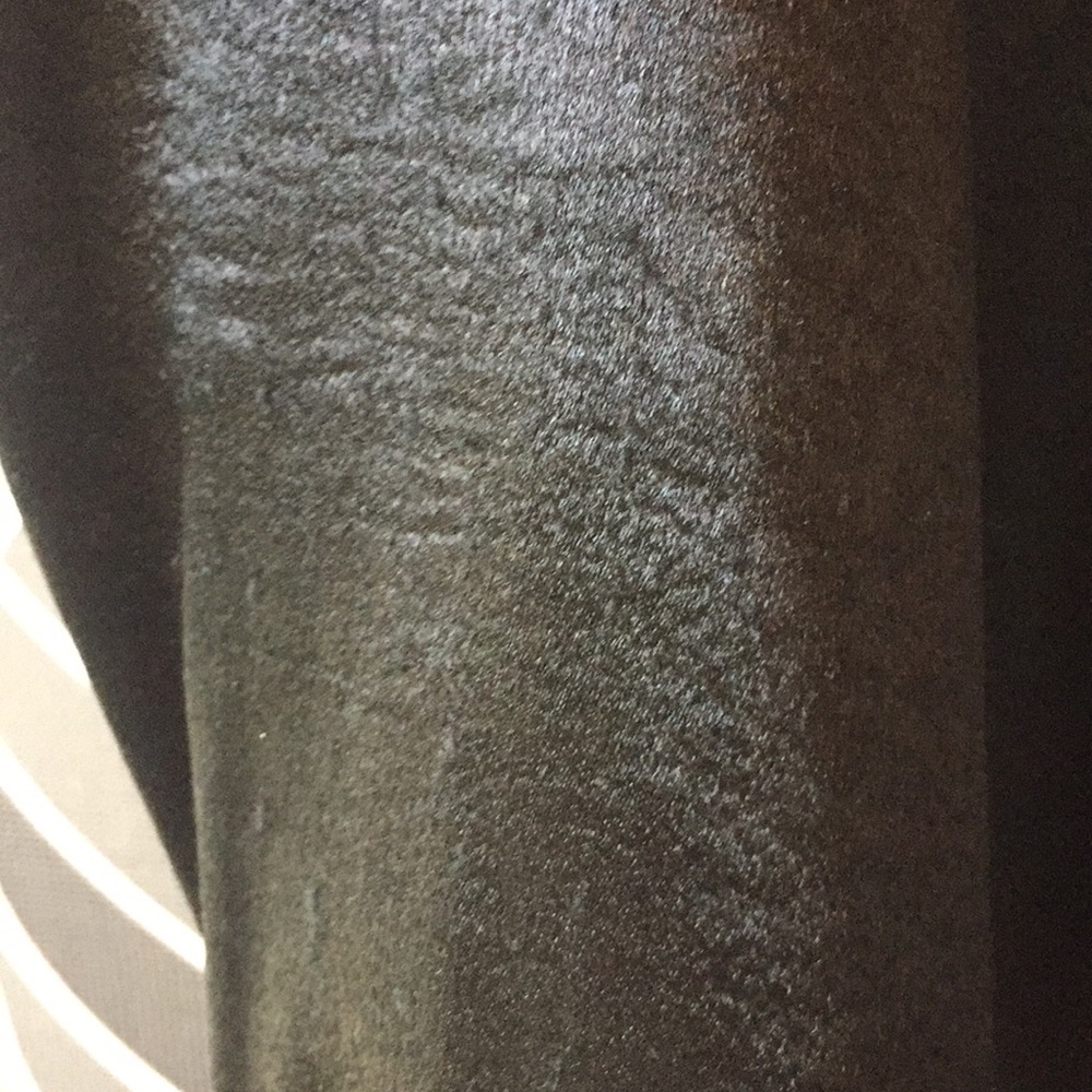Black Satin joggers with pockets - Picture 5 of 8